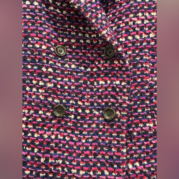 J.Crew Lady Jacket in Italian Tweed - Fuchsia Berry - Picture 3 of 12